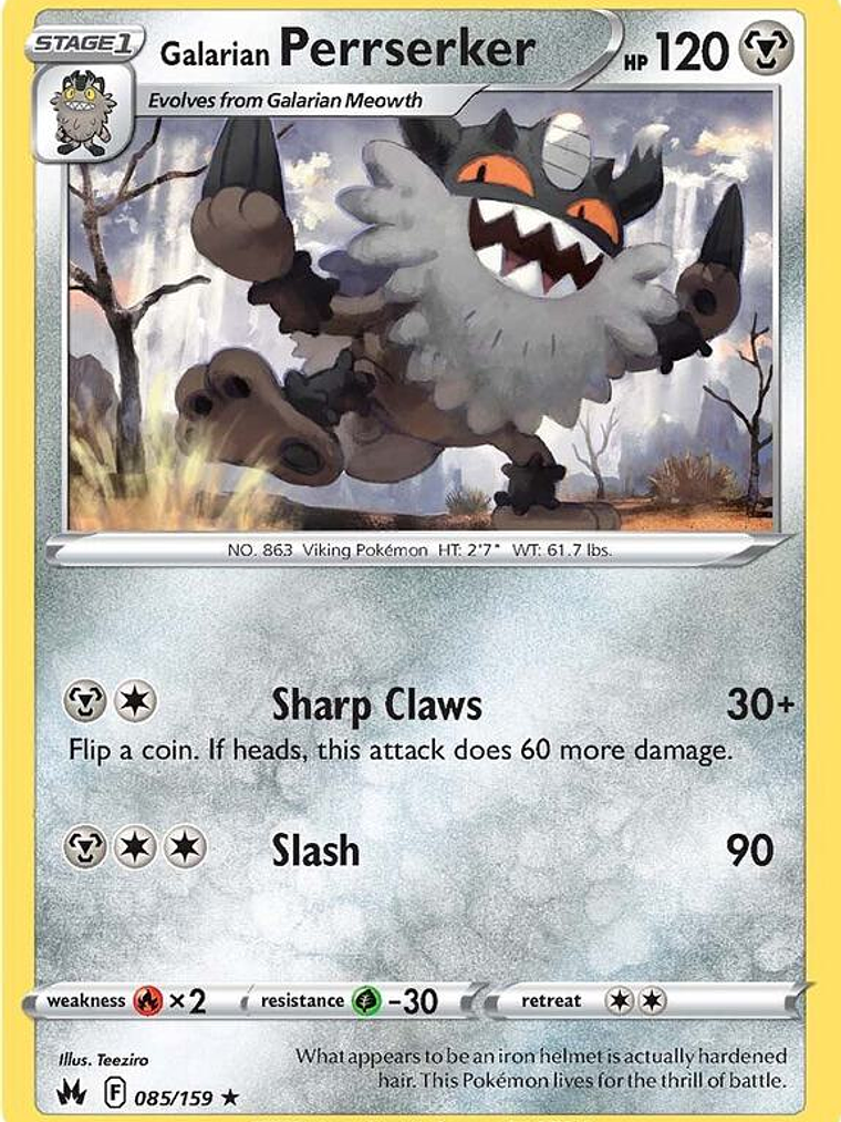 Galarian Perrserker #085 1