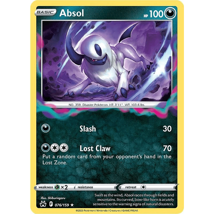 Absol #076 1