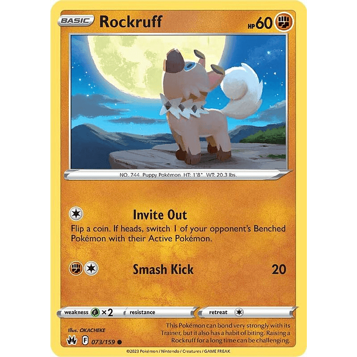 Rockruff #073 1