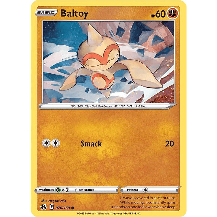 Baltoy #070 1