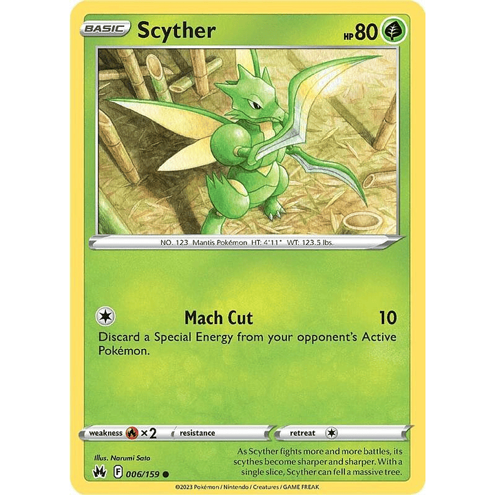 Scyther #006 1