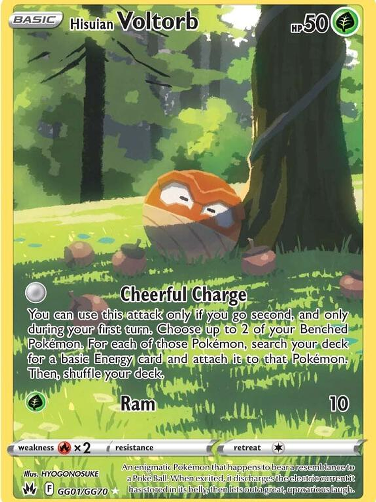 Hisuian Voltorb #GG01 1