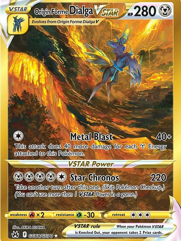 Origin Forme Dialga VSTAR #GG68 1