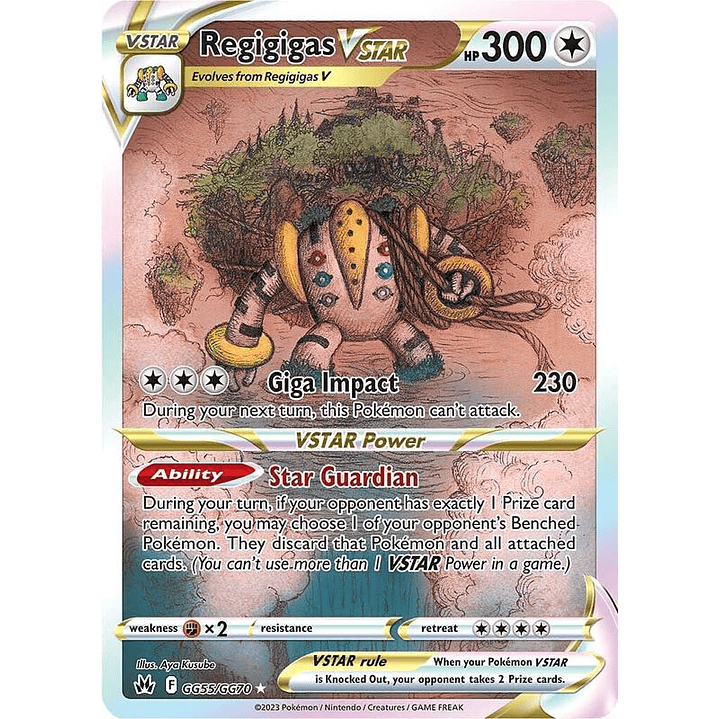 Regigigas VSTAR #GG55 1