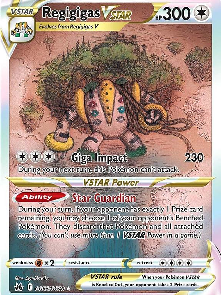 Regigigas VSTAR #GG55 1