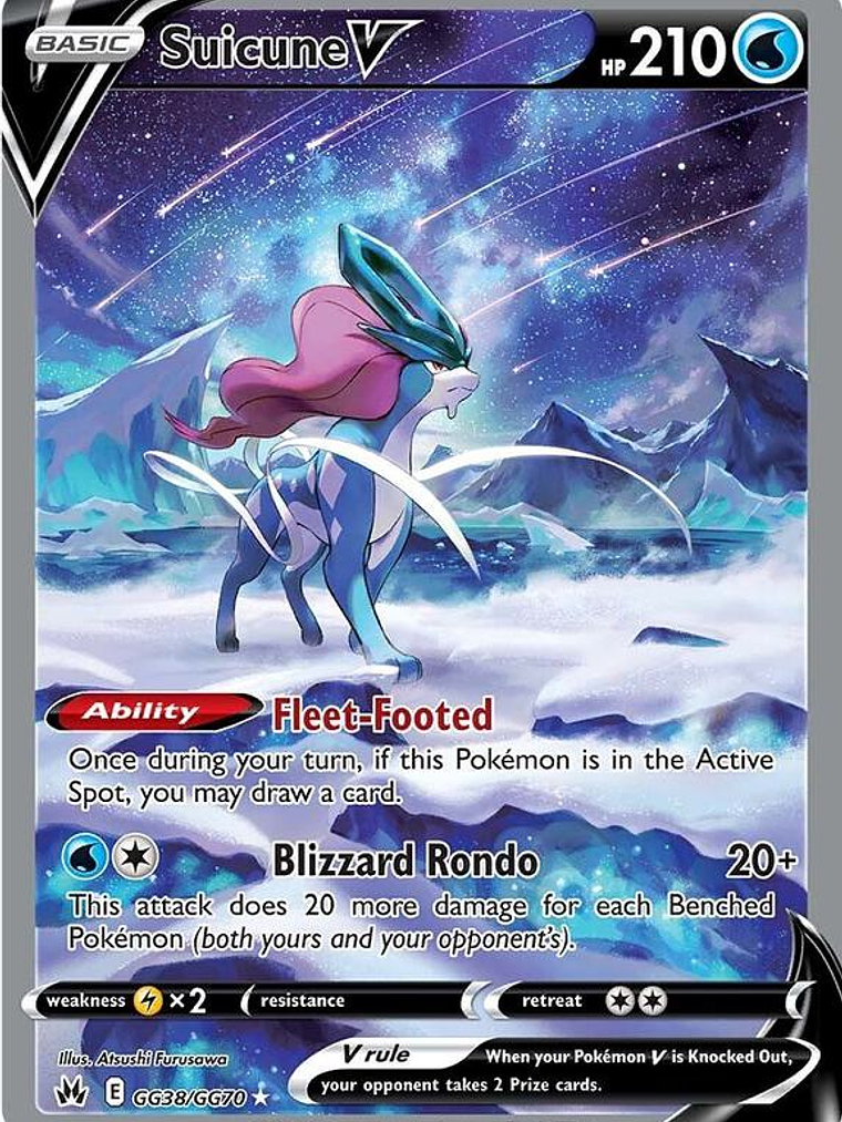 Suicune V #GG38 1