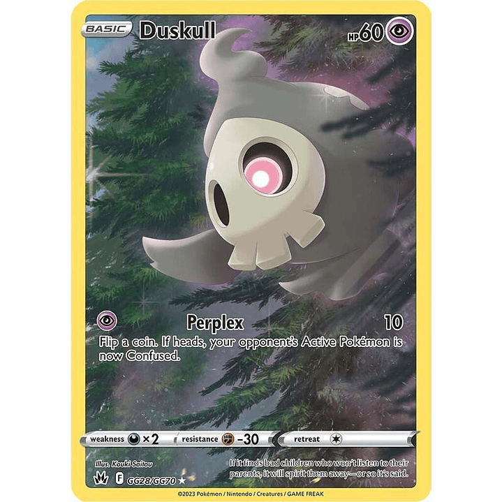 Duskull #GG28 1