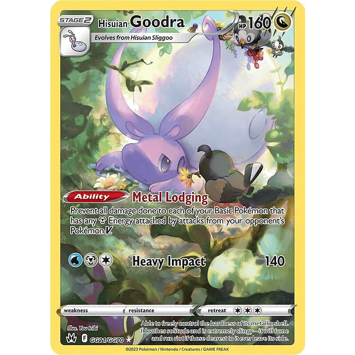 Hisuian Goodra #GG21 1