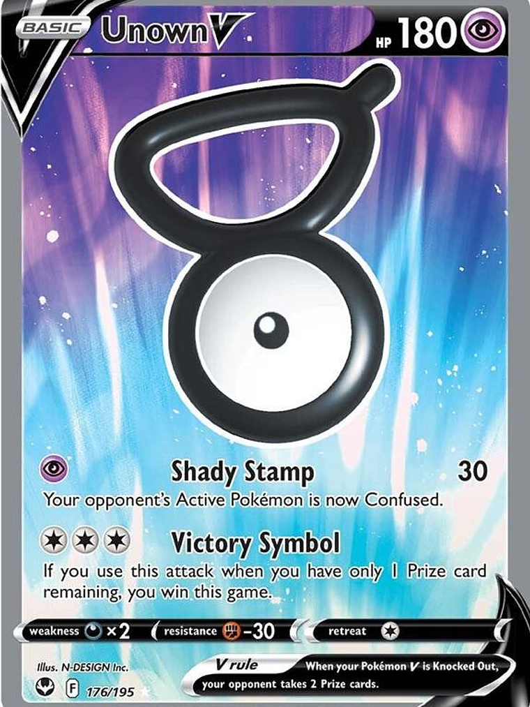 Unown V #176 1