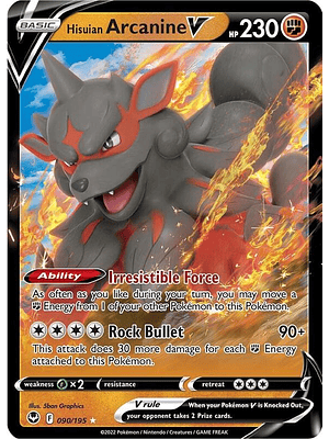Hisuian Arcanine V #090