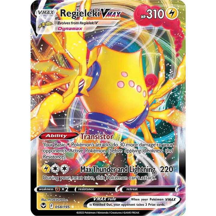 Regieleki VMAX #058 1