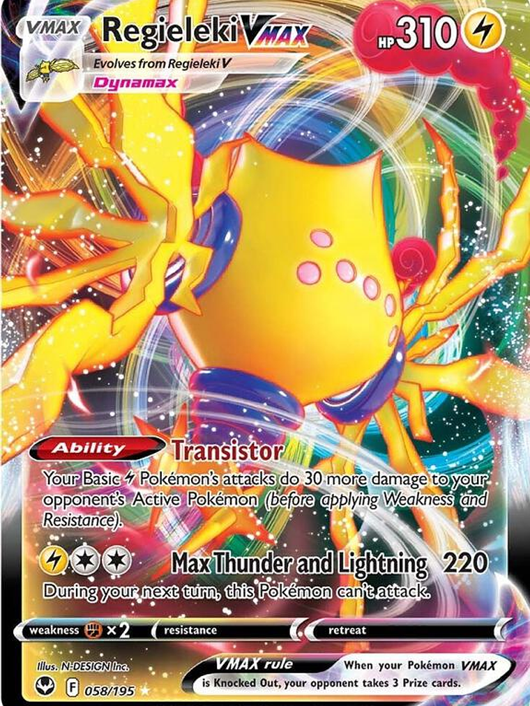 Regieleki VMAX #058 1