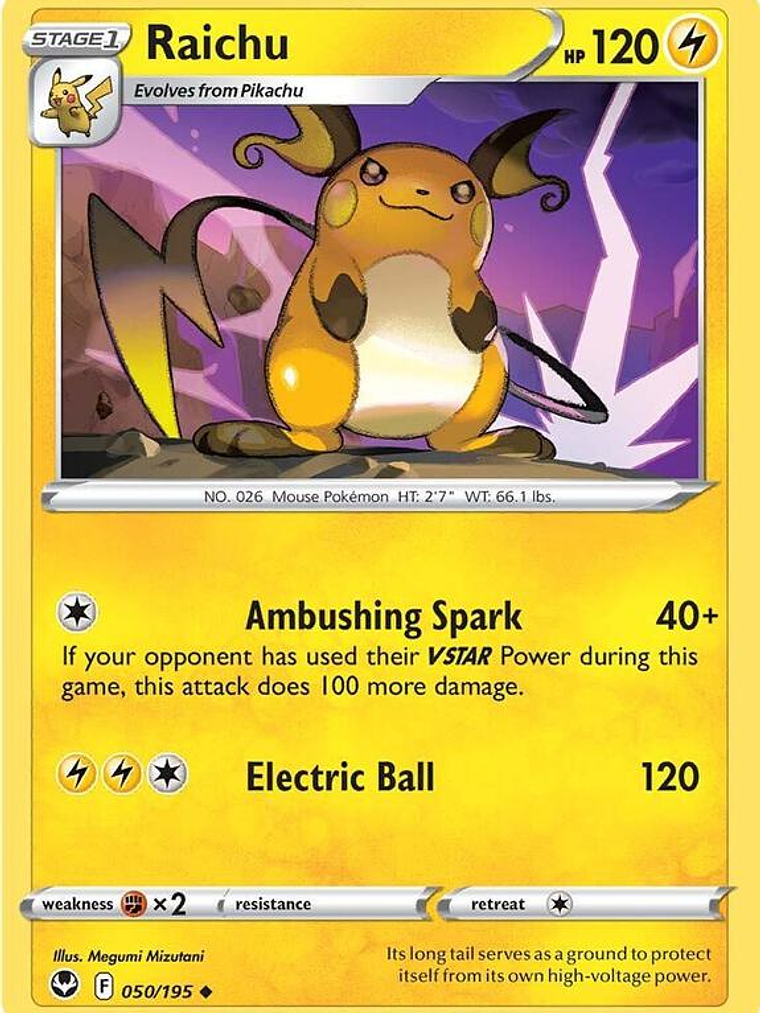 Raichu #050 1