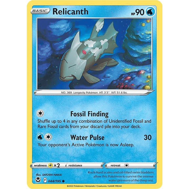 Relicanth #044 1