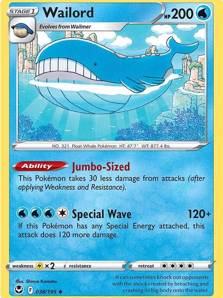 Wailord #038 1