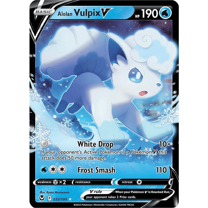 Alolan Vulpix V #033 1