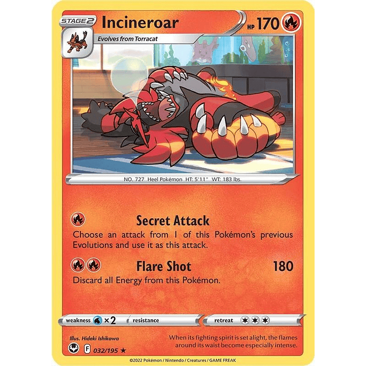 Incineroar #032 1