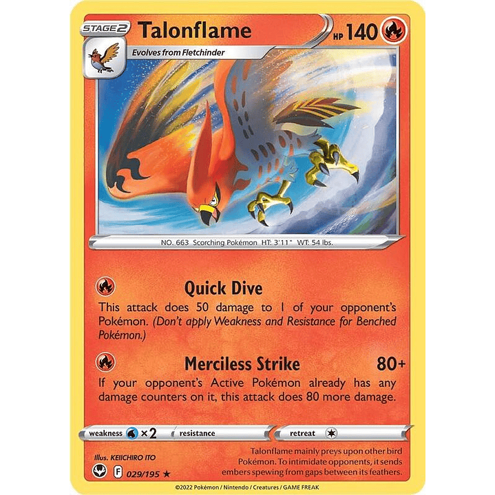 Talonflame #029 1