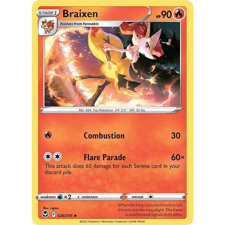Braixen #026 1