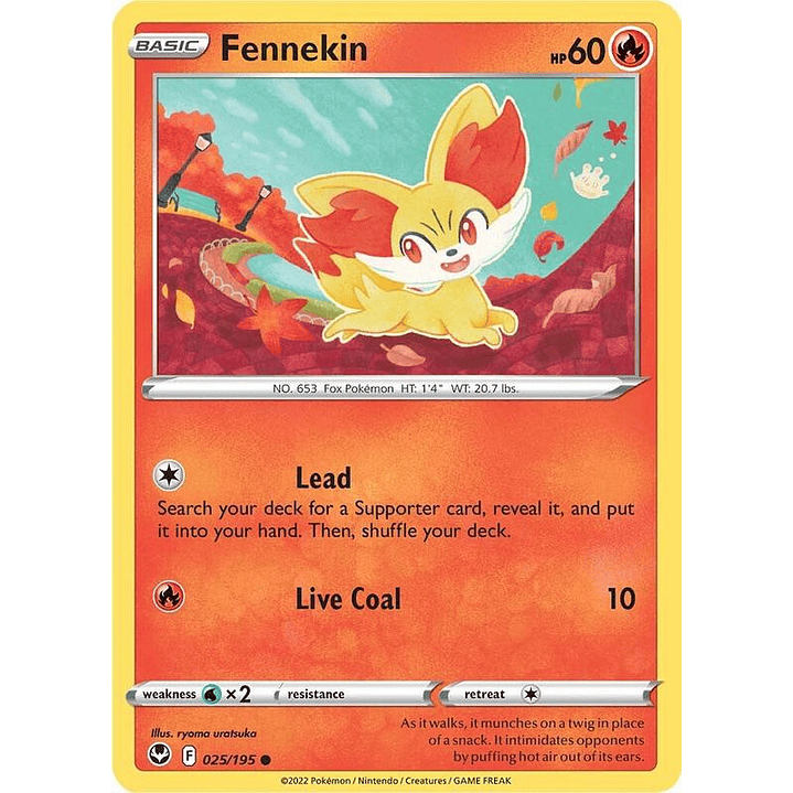 Fennekin #025 1