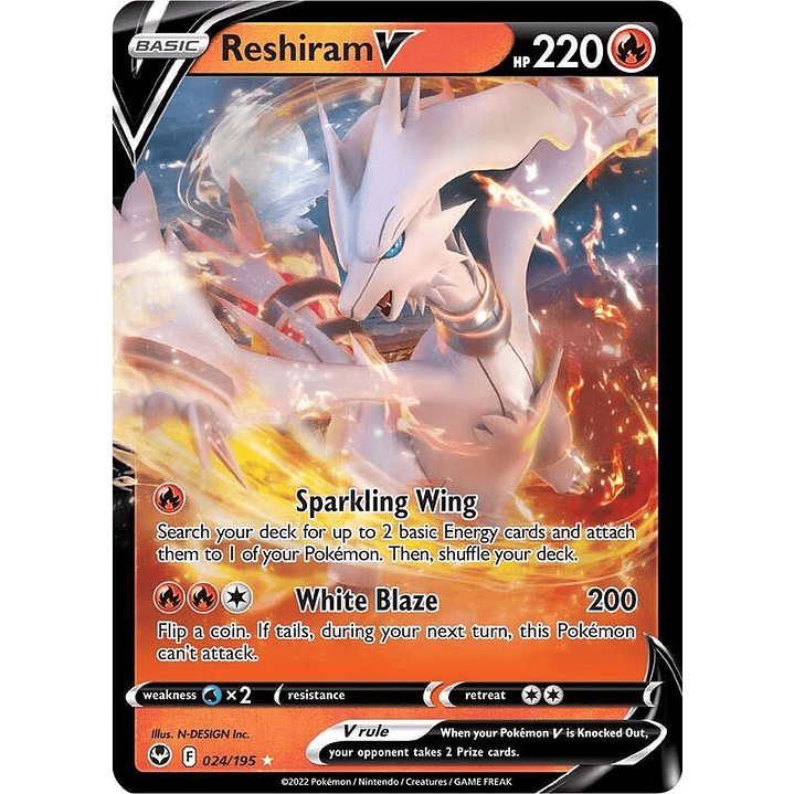 Reshiram V #024 1