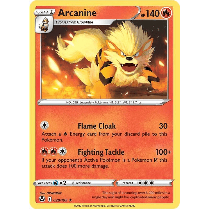 Arcanine #020 1