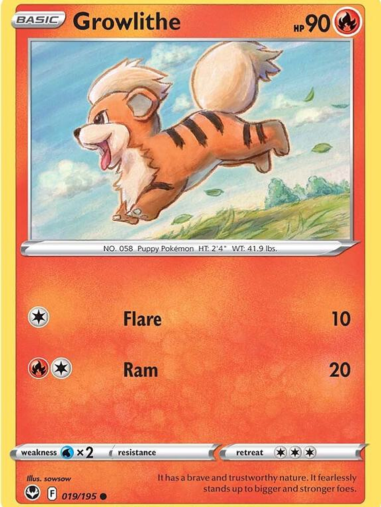 Growlithe #019 1