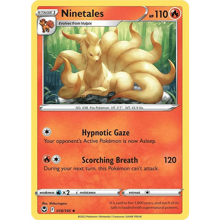 Ninetales #018 1