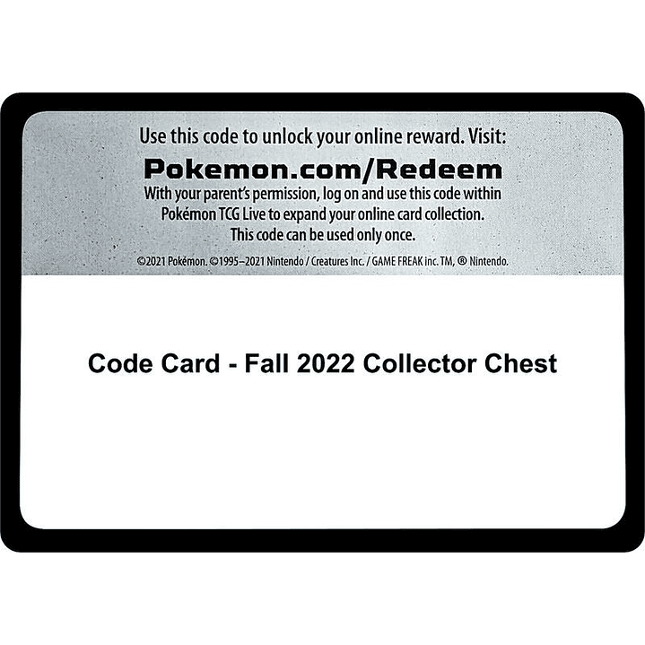 Code Card - Fall 2022 Collector Chest 1