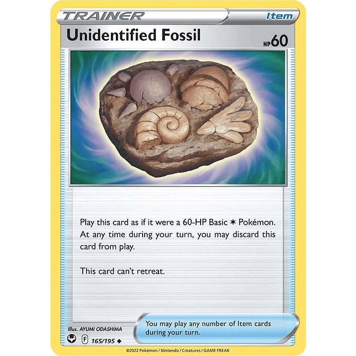 Unidentified Fossil #165 1