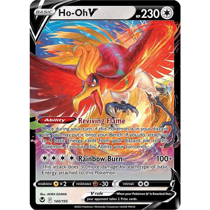 Ho-Oh V #140 1