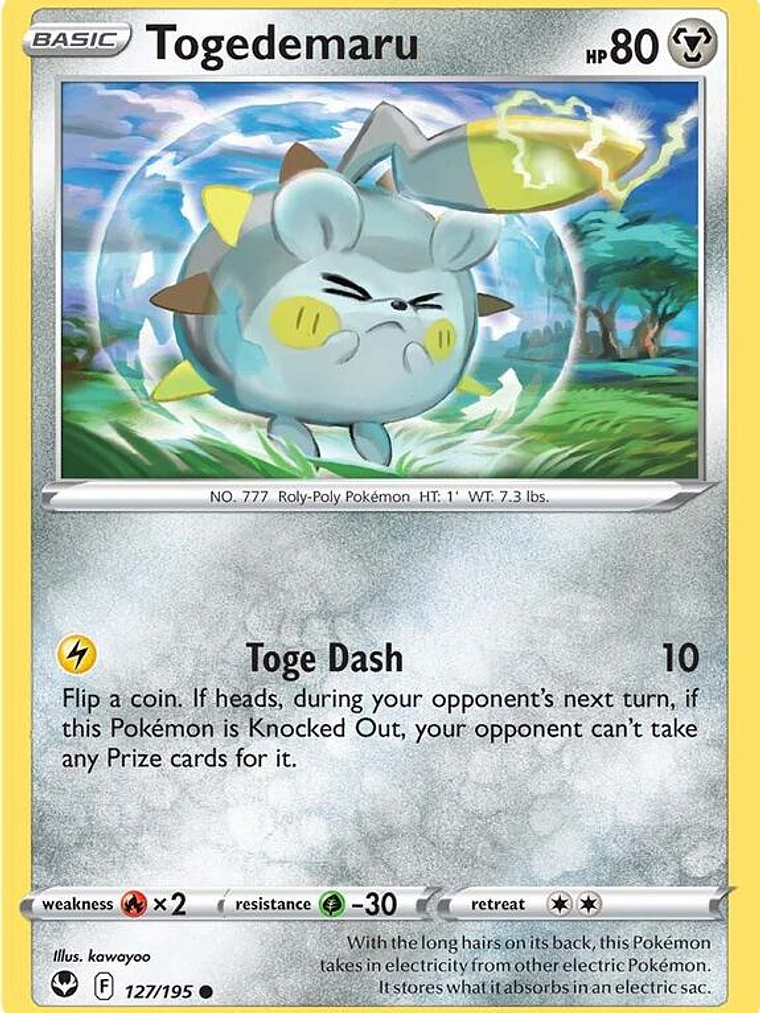 Togedemaru #127 1
