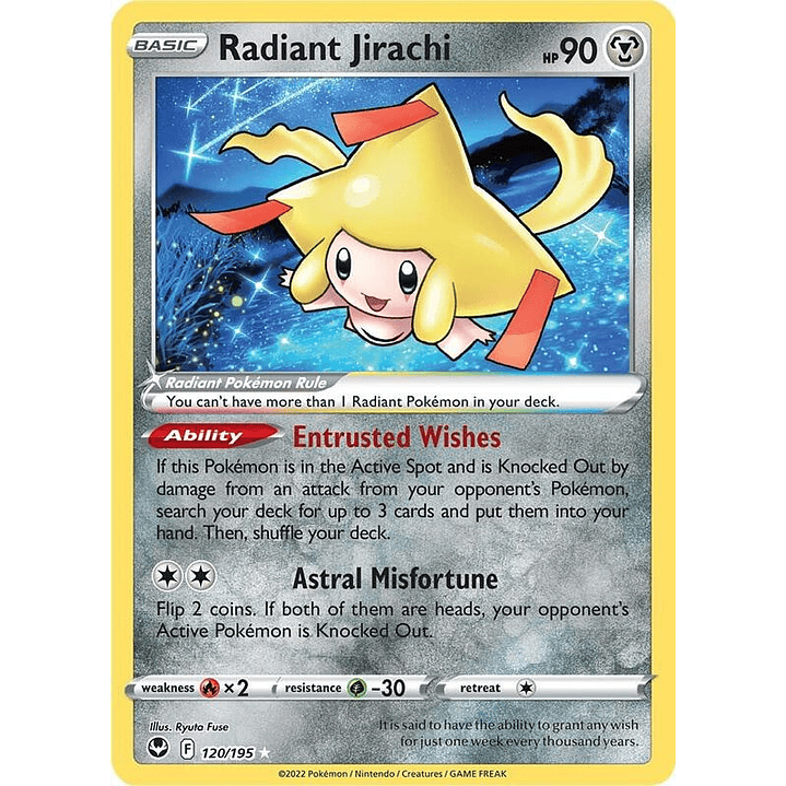 Radiant Jirachi #120 1