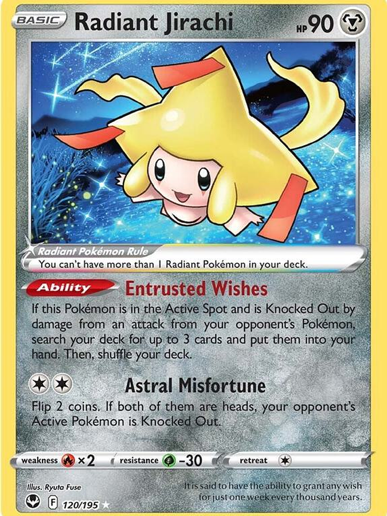 Radiant Jirachi #120 1