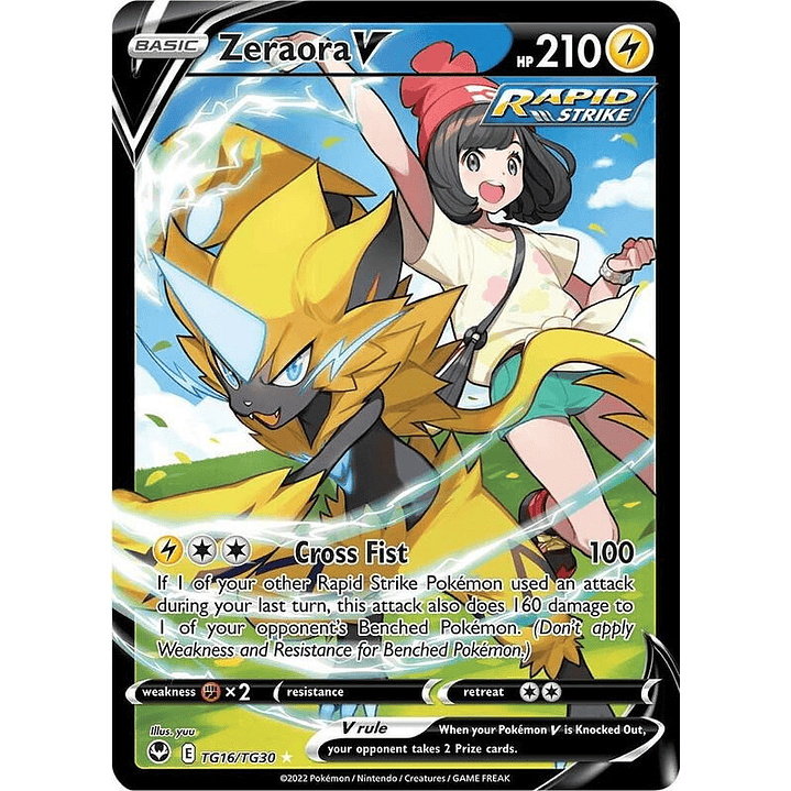 Zeraora V #TG16 1