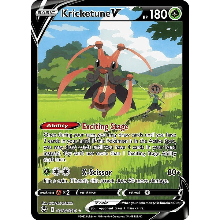 Kricketune V #TG12 1