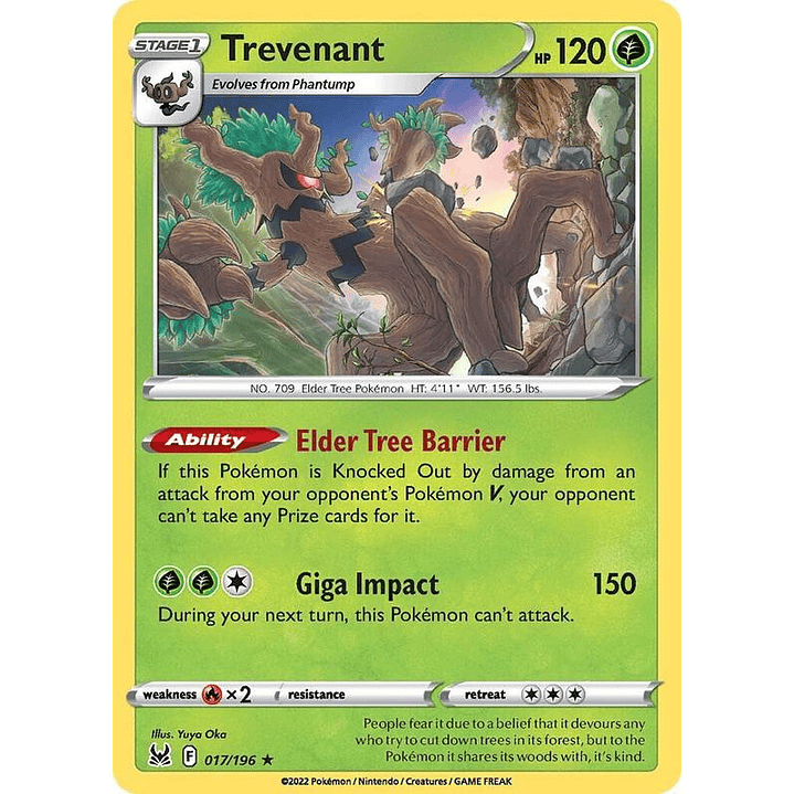 Trevenant #017 1