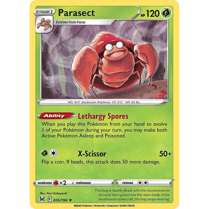 Parasect #005 1