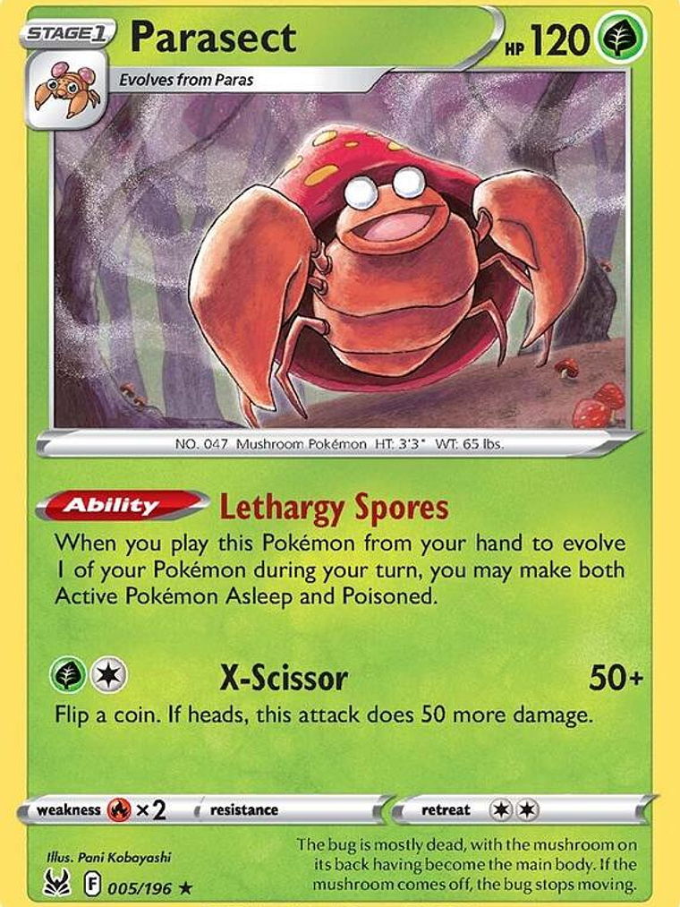 Parasect #005 1