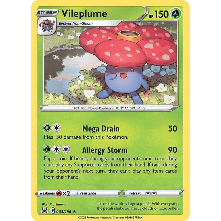 Vileplume #003 1