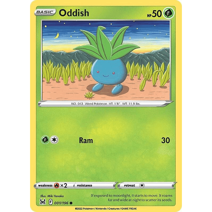 Oddish #001 1