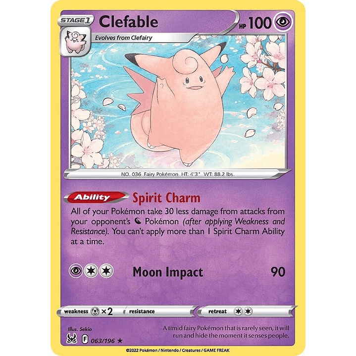 Clefable #063 1