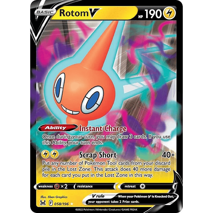 Rotom V #058 1