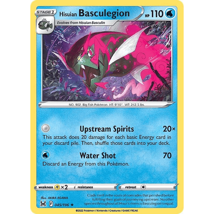 Hisuian Basculegion #045 1