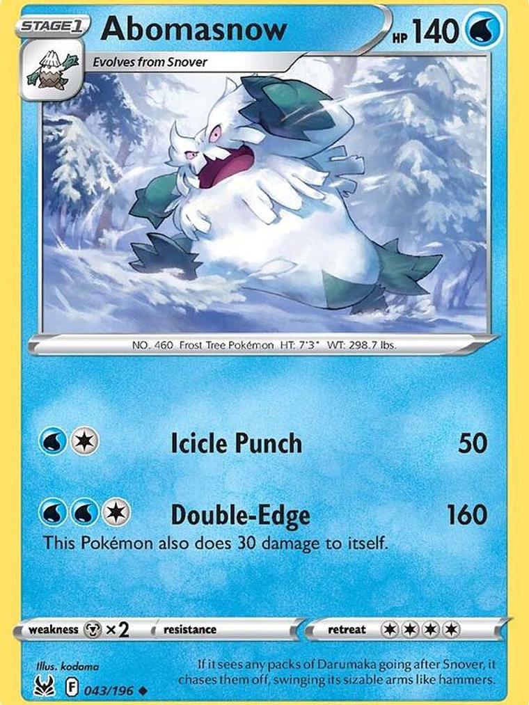 Abomasnow #043 1