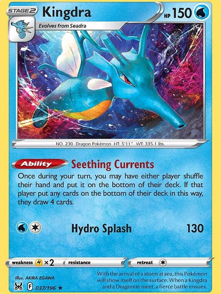 Kingdra #037 1