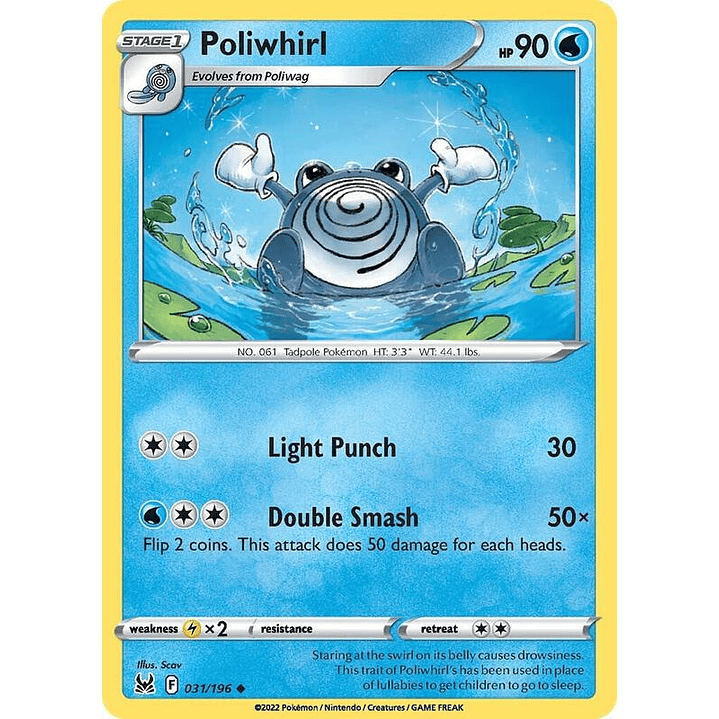 Poliwhirl #031 1