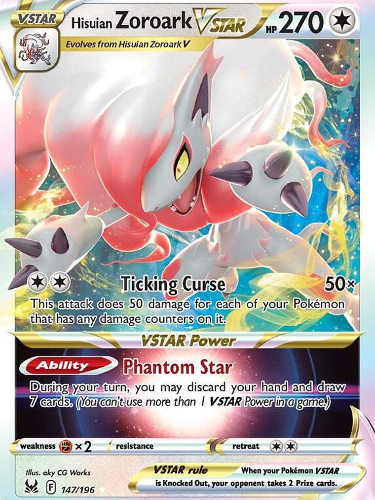 Hisuian Zoroark VSTAR #147 1