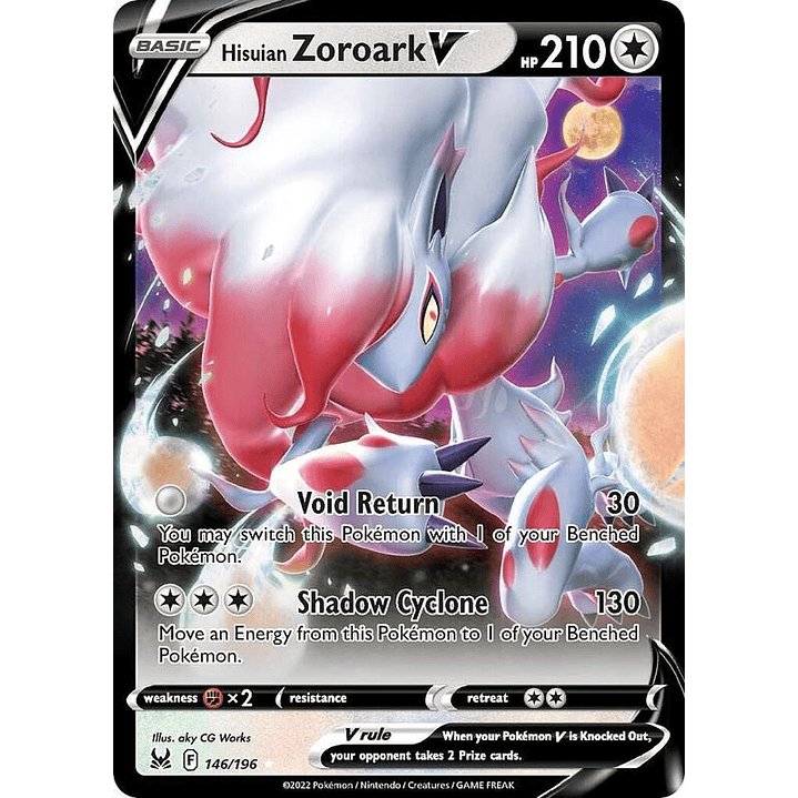 Hisuian Zoroark V #146 1