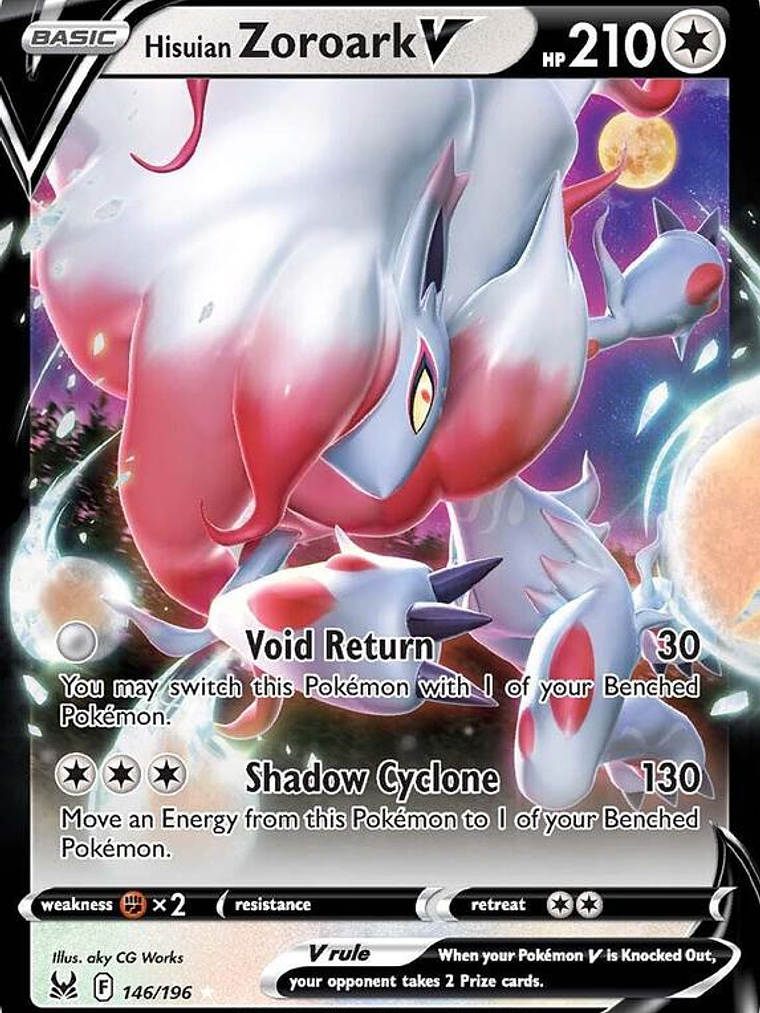 Hisuian Zoroark V #146 1